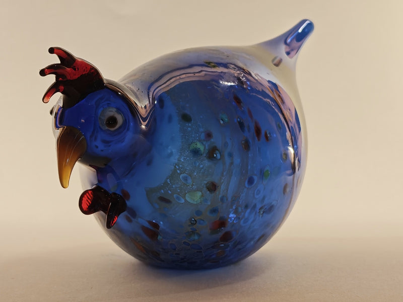 Perlhuhn aus Glas